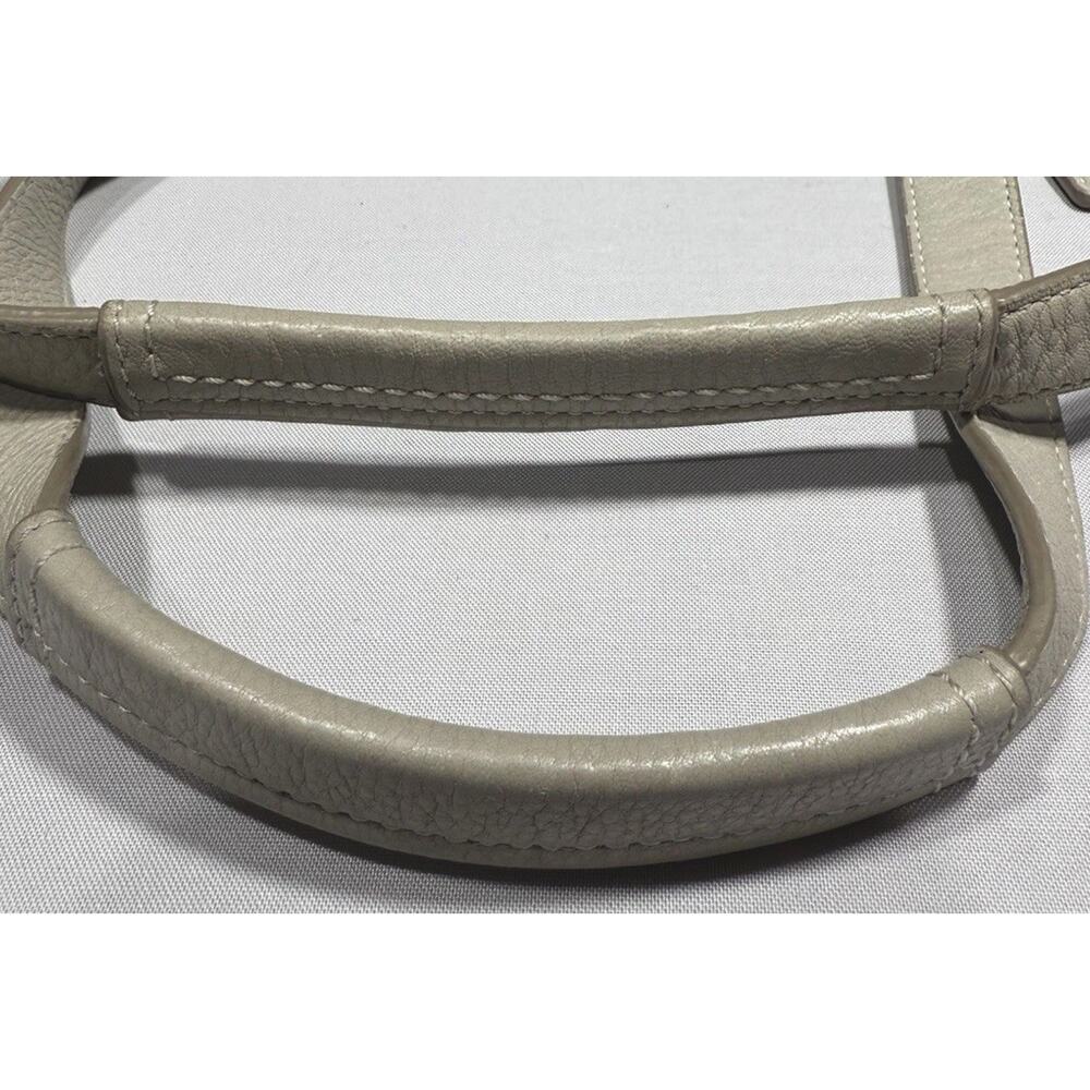 Coach Legacy Tote #19264 Leather Chalk Ivory‎ Pocket Shoulder Bag EUC - Picture 14 of 16